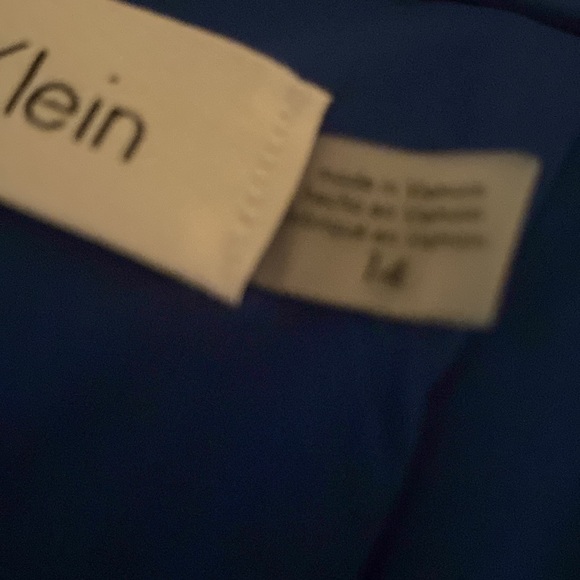 CALVIN KLEIN BLUE SKIRT - Picture 3 of 3